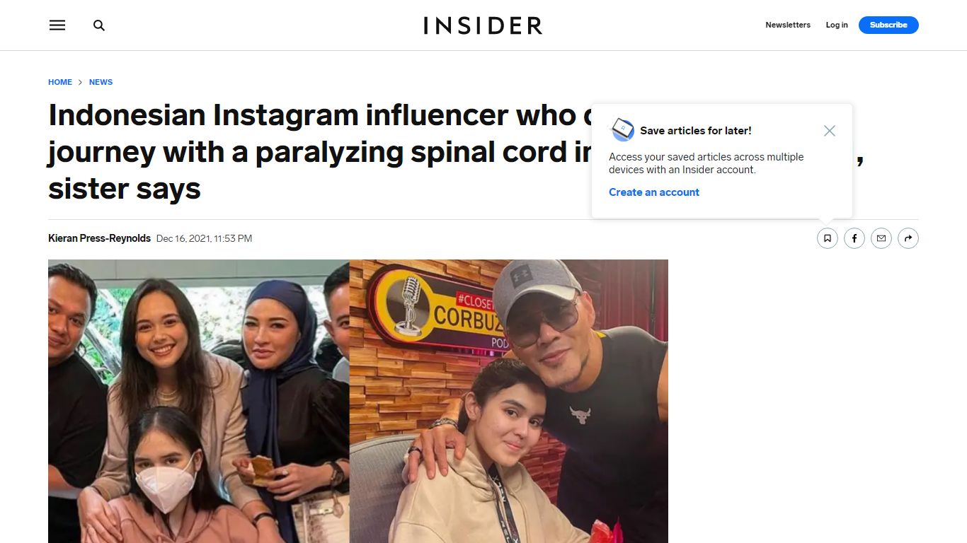 Edèlenyi Laura Anna: Indonesian Influencer Has Died, Sister Says - Insider